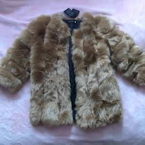 Chestnut Brown Fur Coat